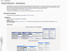 Tablet Screenshot of gamename.plasticwarriors.org